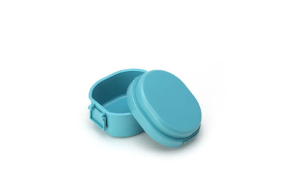Miyoshi Seisakusho GEL-COOL Lunch Box with Built-in Ice Pack Dome S Macaron Blue