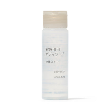 Mujirushiryouhin Body Soap Liquid Type for Sensitive Skin 50mL