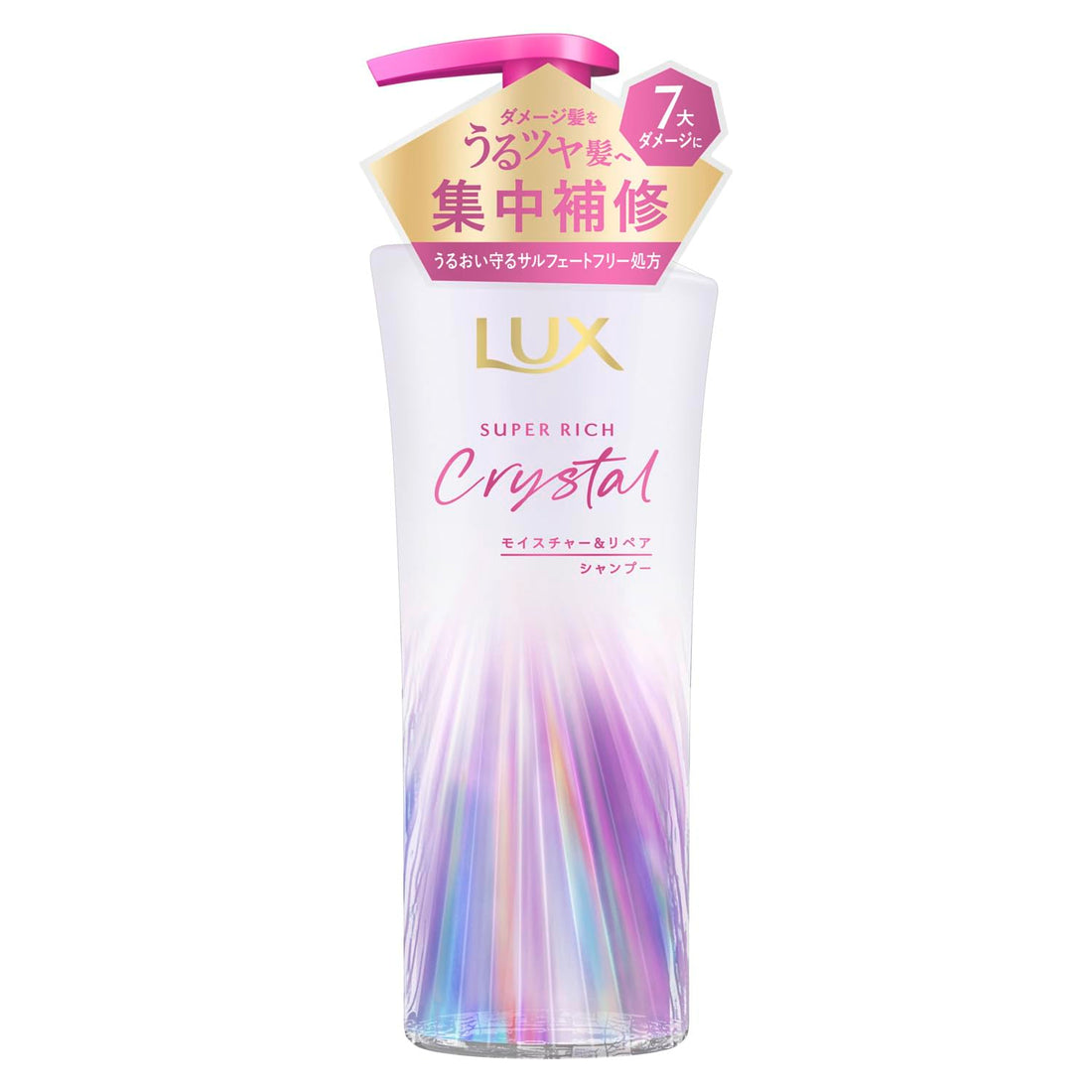 LUX Super Rich Crystal Moisture and Repair Shampoo 450g