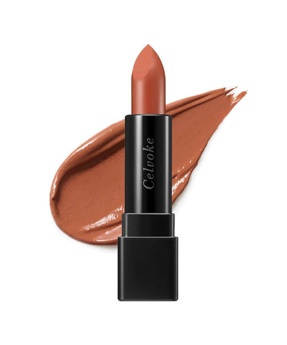 Celvoke Dignified Lips Sunset Sienna Lipstick for a Radiant Finish