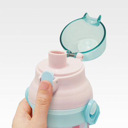 Skater Kids Water Bottle 480ml with One-Touch Design