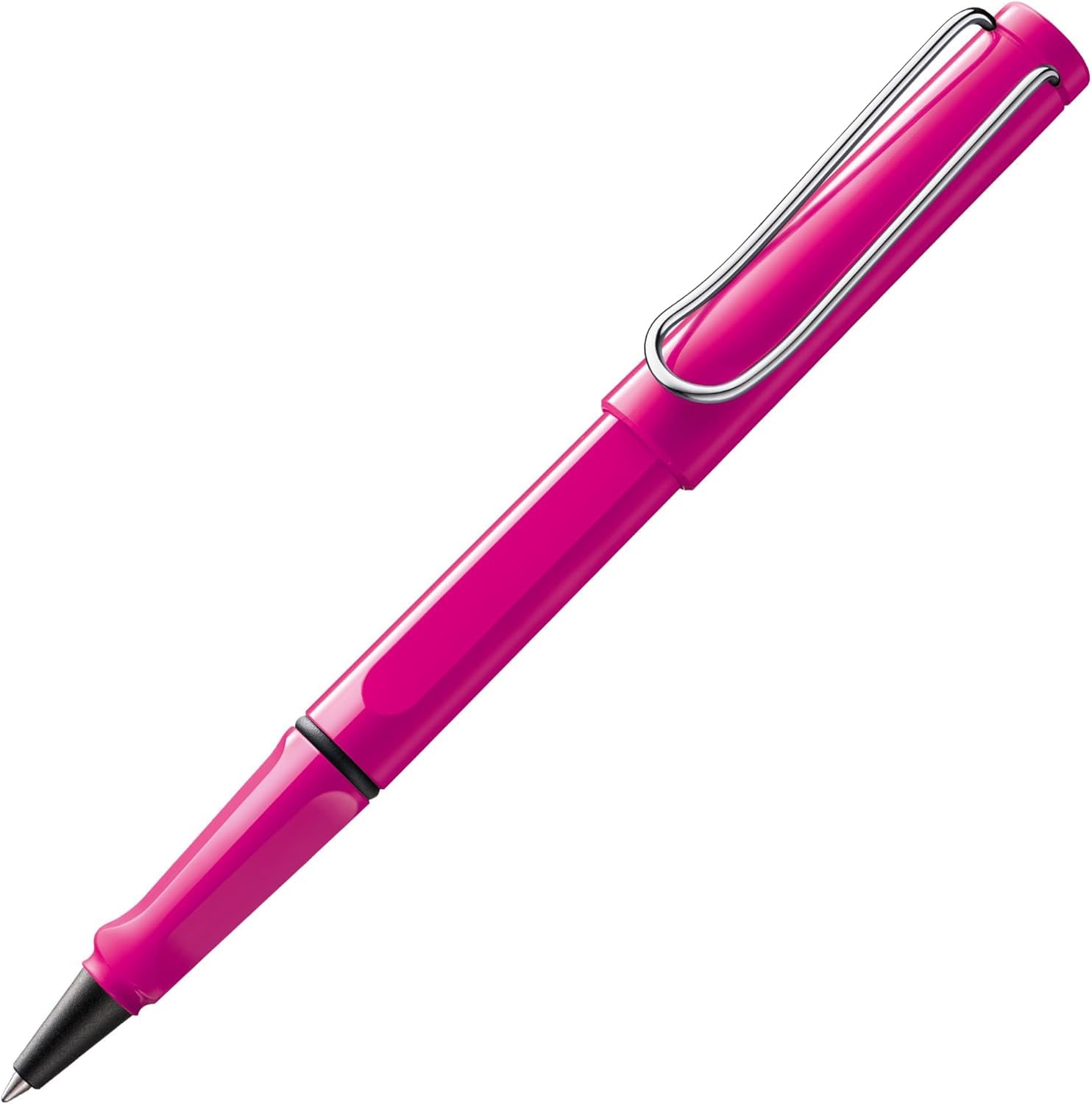 LAMY Safari Pink Rollerball Pen with Ergonomic Grip