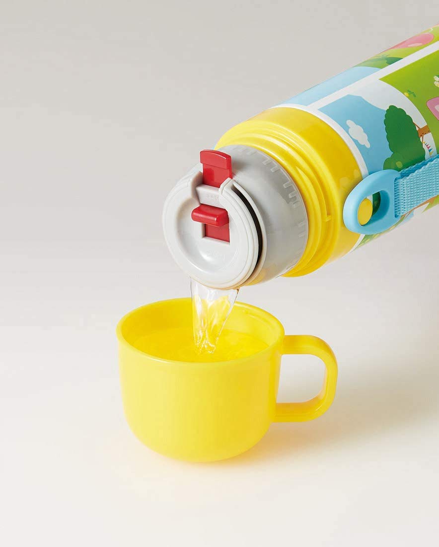 Skater Stainless Steel Water Bottle Replacement Cup Yellow