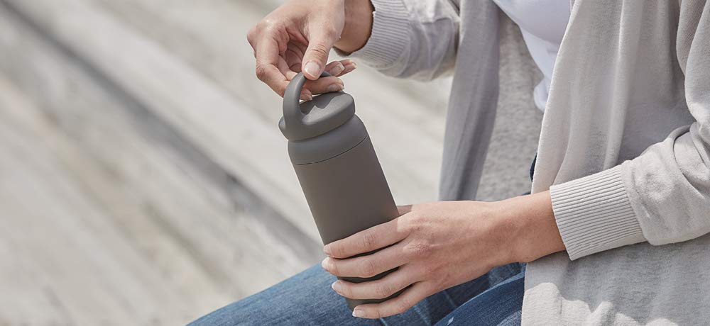 KINTO Day Off Tumbler 500ml Dark Grey Vacuum Insulated Bottle