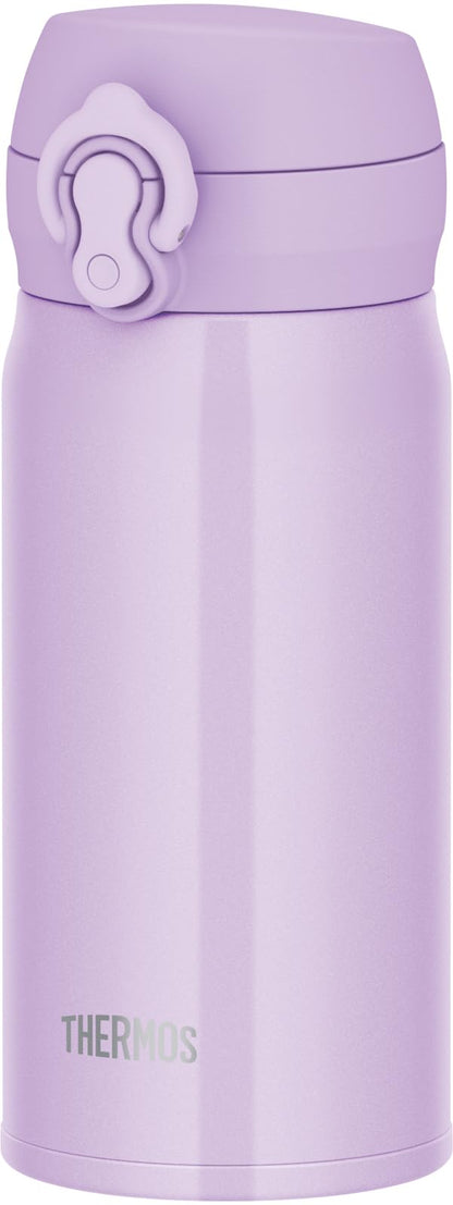 THERMOS Vacuum Insulated Travel Mug 350ml Pink Purple Lightweight Design