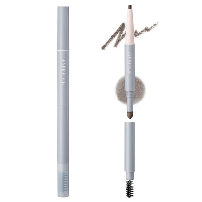 ESPRIQUE W Eyebrow Styler Pencil and Powder Gray 0.5g