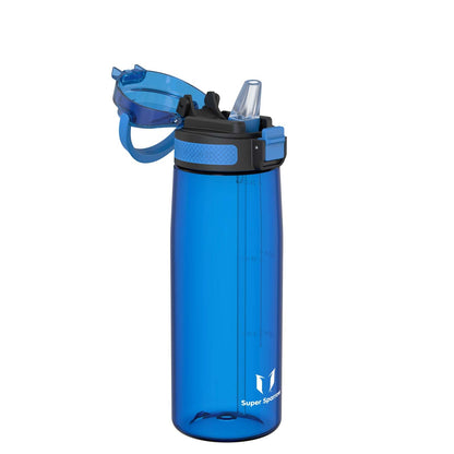 Super Sparrow Water Bottle 750ml BPA-Free with Straw
