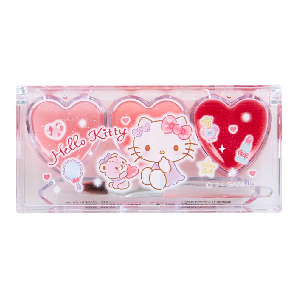 SANRIO Hello Kitty Lip &amp; Gloss Set for Colorful Lips