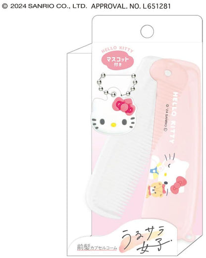 CRUX Hello Kitty Mascot Front Hair Capsule Comb