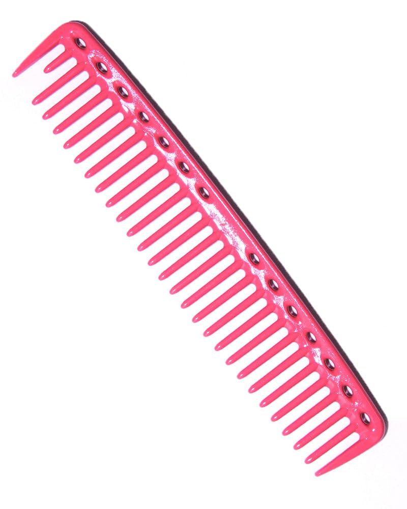 Y.S.PARK Cutting Comb YS-452 Pink for Precision Styling