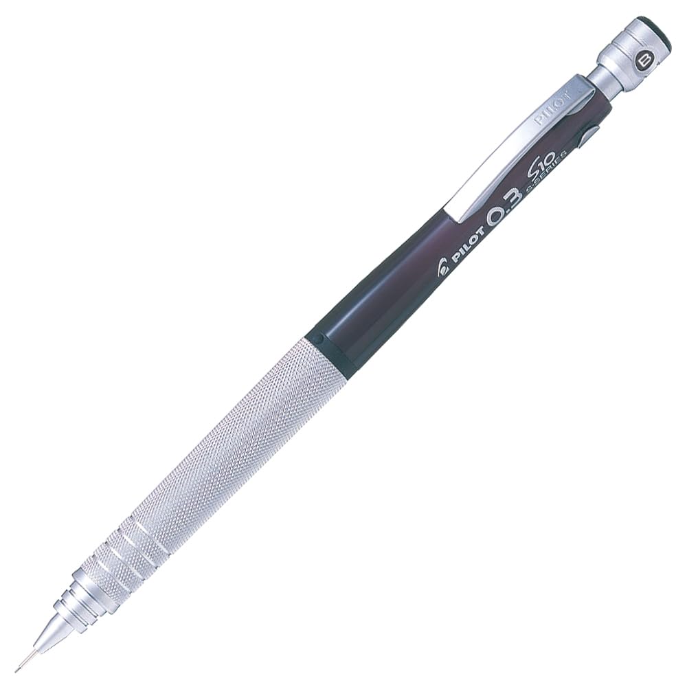 PILOT Mechanical Pencil S10 Transparent Black Body 0.3mm