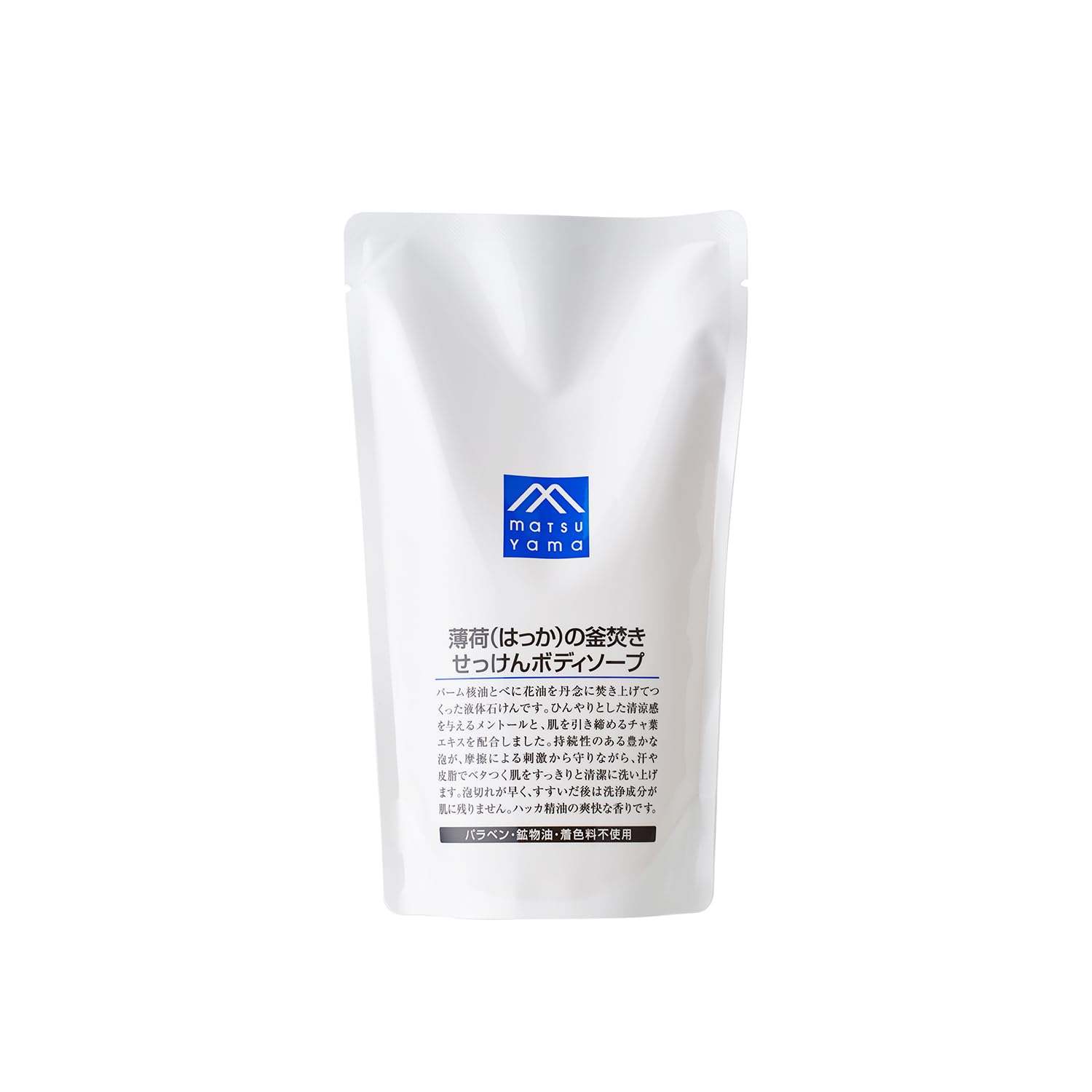 M-mark Mint Infused Body Soap Refill for Refreshing Cleanliness