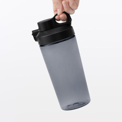 MUJI Easy-to-Clean Wide Mouth One-Touch Bottle 700mL Black