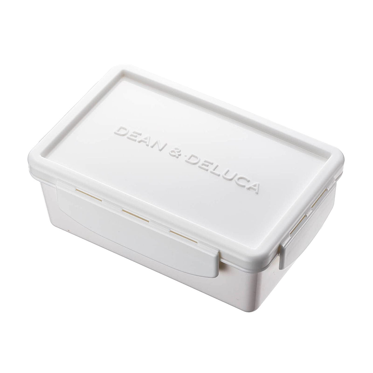 DEAN &amp; DELUCA Compact Lunch Box White 420ml Microwave and Dishwasher Safe