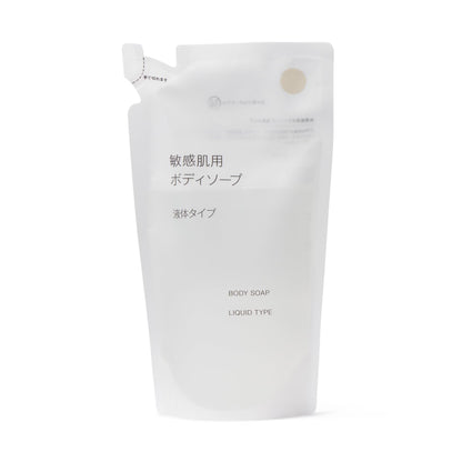 Mujirushiryouhin Liquid Body Soap for Sensitive Skin 340mL