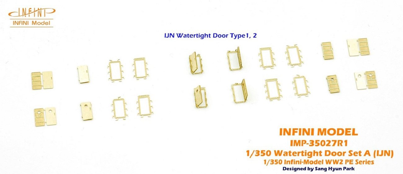 Infini Model 1/350 Scale IMP Series Japanese Navy Watertight Doors