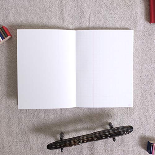 LIFE Margin B5 Notebook Yellow A5 Size for Everyday Use