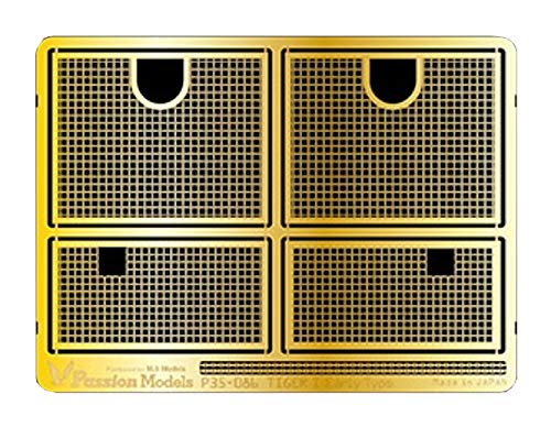 Passion Models Engine Grille Set for Tamiya Tiger I 1/35 Scale Model