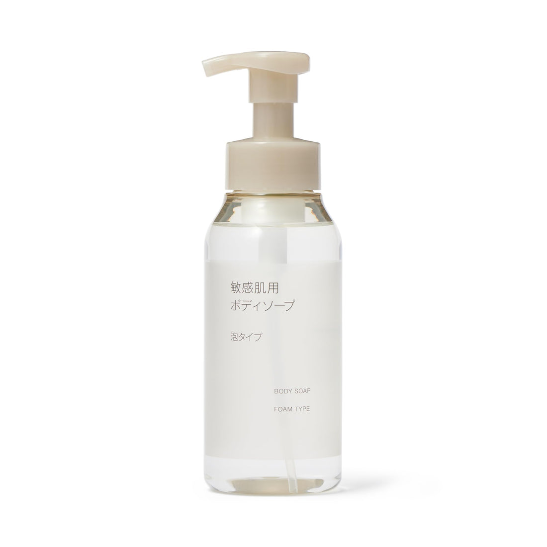 Mujirushiryouhin Foaming Body Soap for Sensitive Skin 400mL