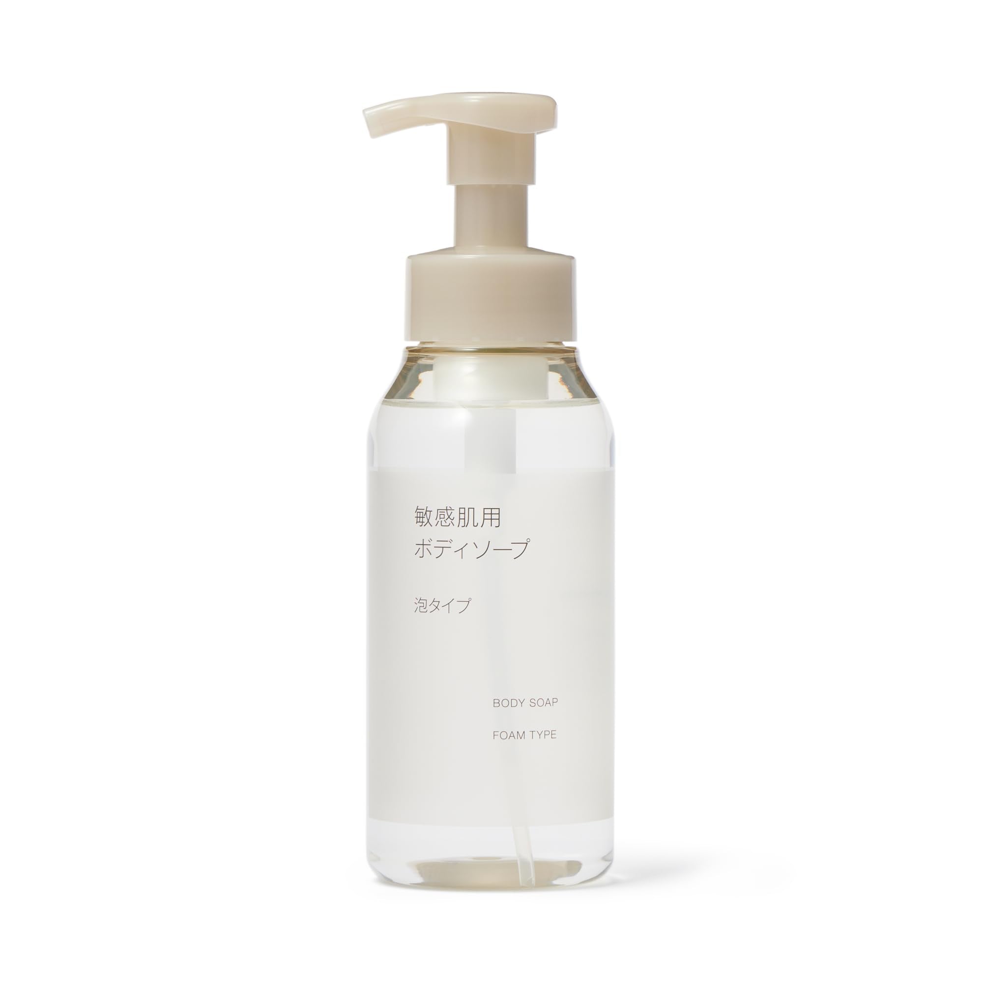Mujirushiryouhin Foaming Body Soap for Sensitive Skin 400mL