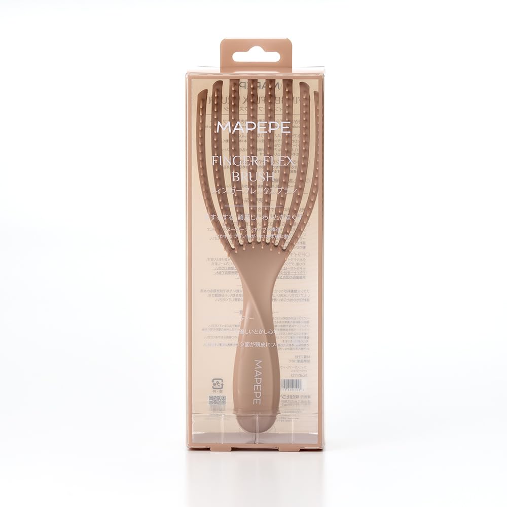MAPEPE Finger Flex Brush Beige for Effortless Styling