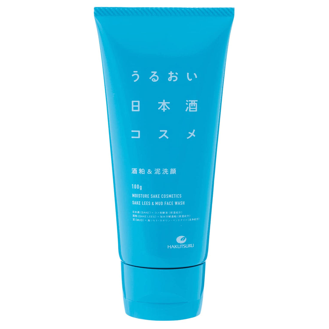 Hakutsurushuzou Moisturizing Japanese Sake Cosmetic Cleansing Wash 100g