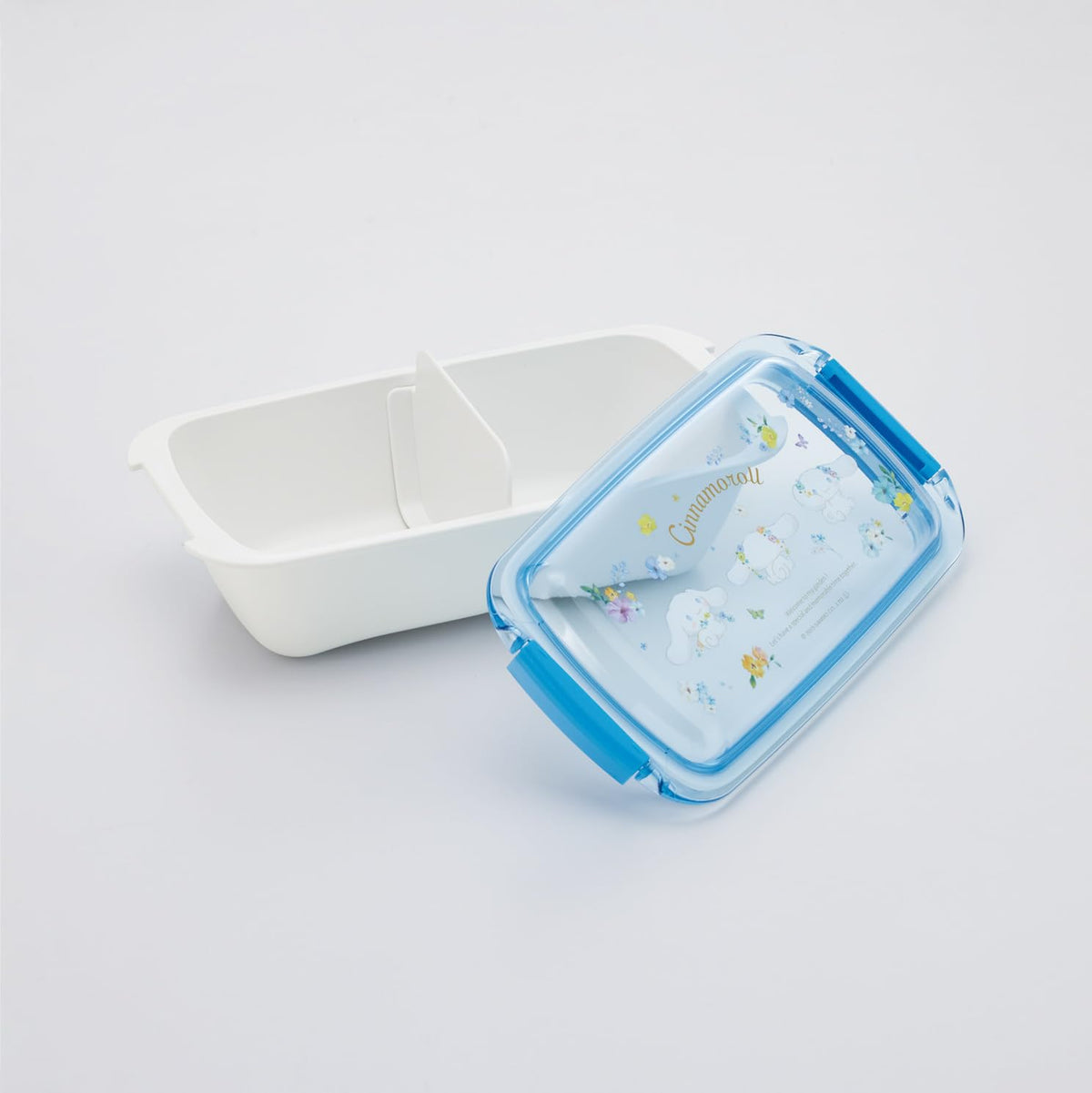 スケーター(Skater) 弁当箱 バイオマス 洗いやすい ランチボックス 1段 530ml ふんわり盛れる ドーム型フタ 食洗機対応 レンジ対応 日本製 サンリオ シナモロール パステルビビットな水彩花柄 女の子 PTLB6B-A