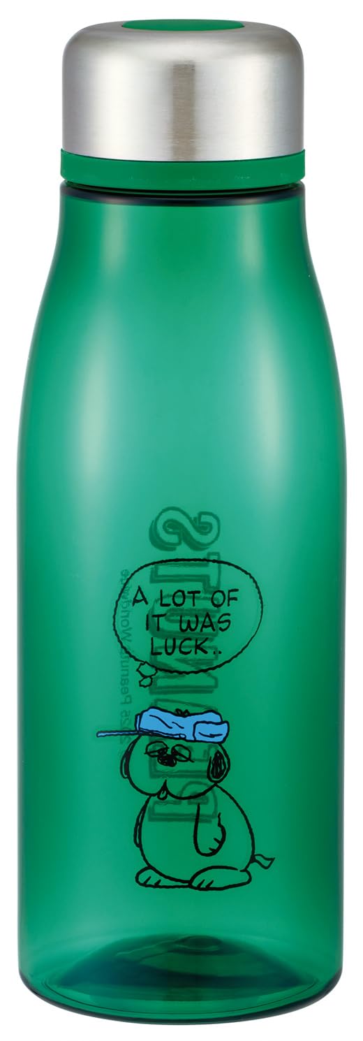 Skater Water Bottle with Tea Strainer 500ml Snoopy Design