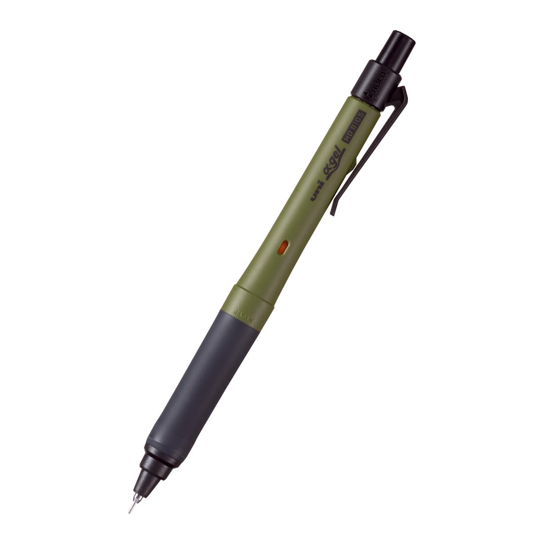 Mitsubishi Pencil Alpha Gel Switch Mechanical Pencil 0.5 Dark Olive