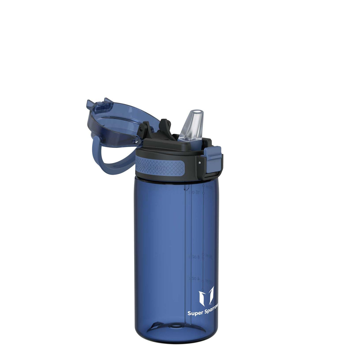 Super Sparrow Water Bottle 500ml with Straw BPA Free Tritan