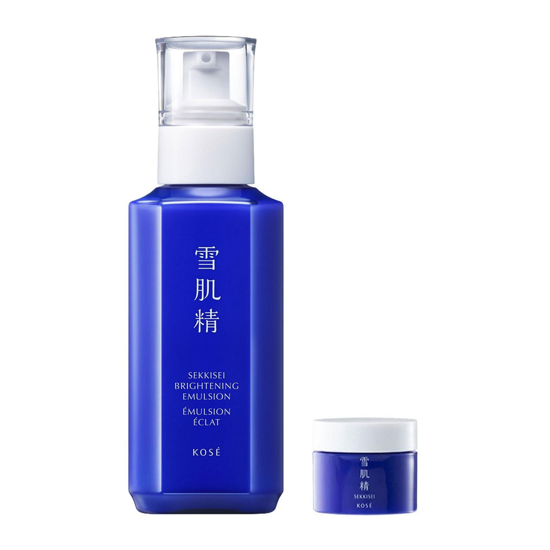 Sekkisei Brightening Emulsion 140mL with Cream 6g Japanese Skincare