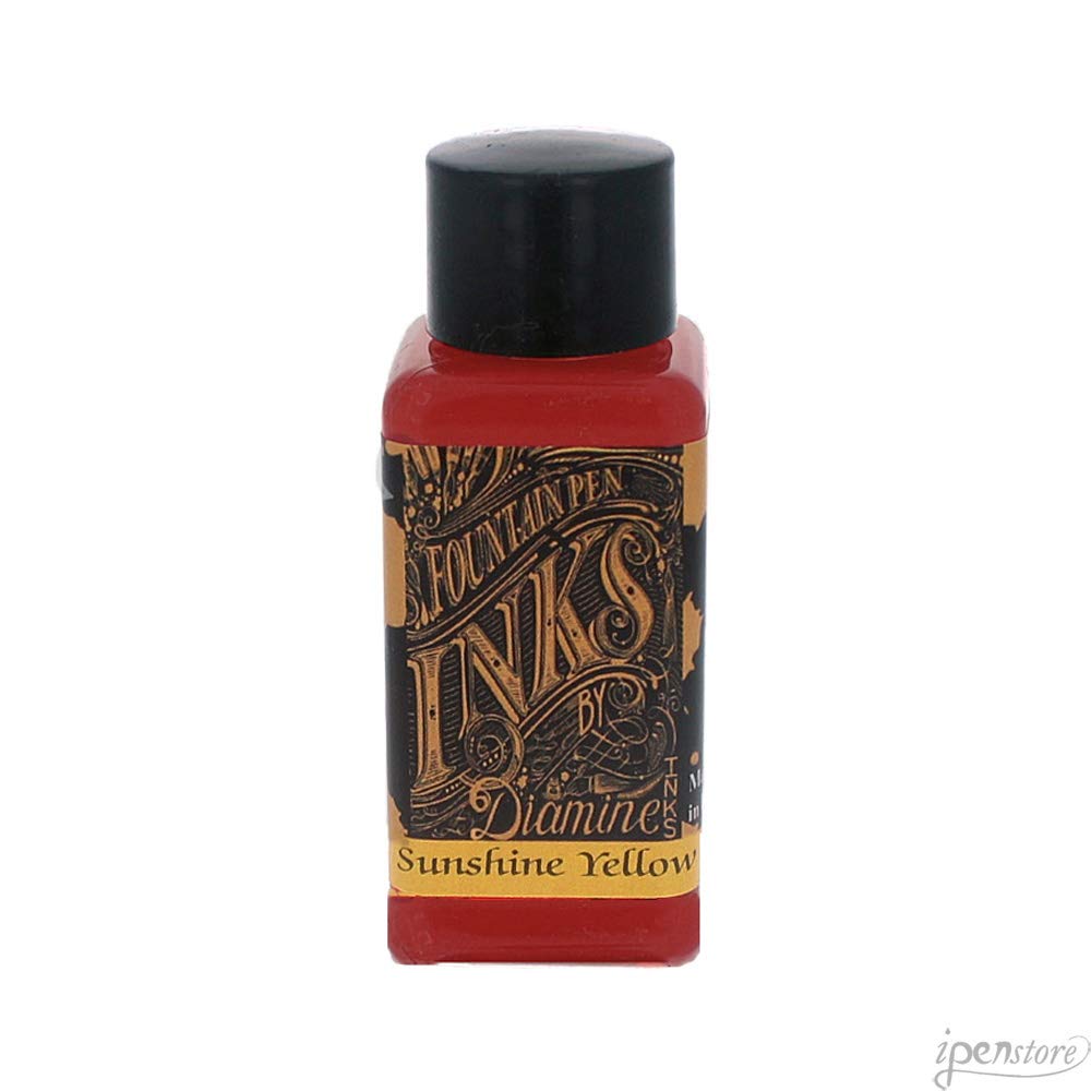 Diamine Bottle Ink Sunshine Yellow 30ml