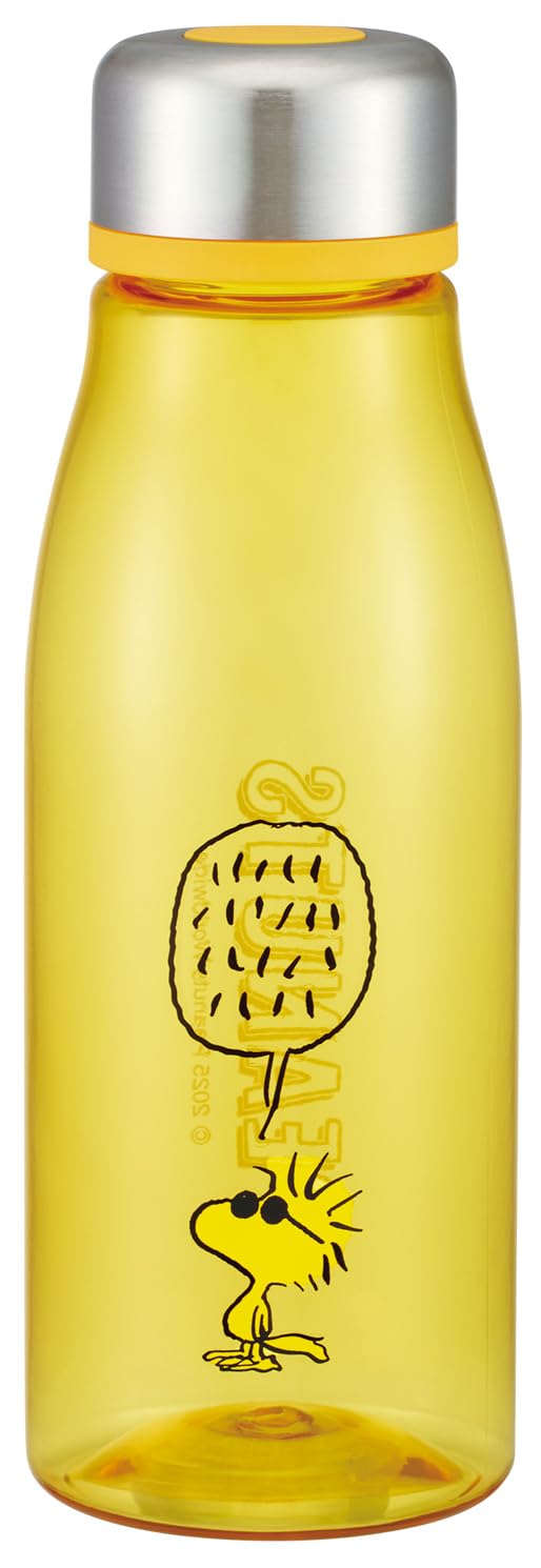 Skater Water Bottle with Strainer 500ml Snoopy Woodstock Collection