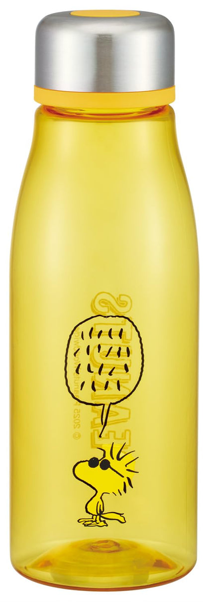 Skater Water Bottle with Strainer 500ml Snoopy Woodstock Collection
