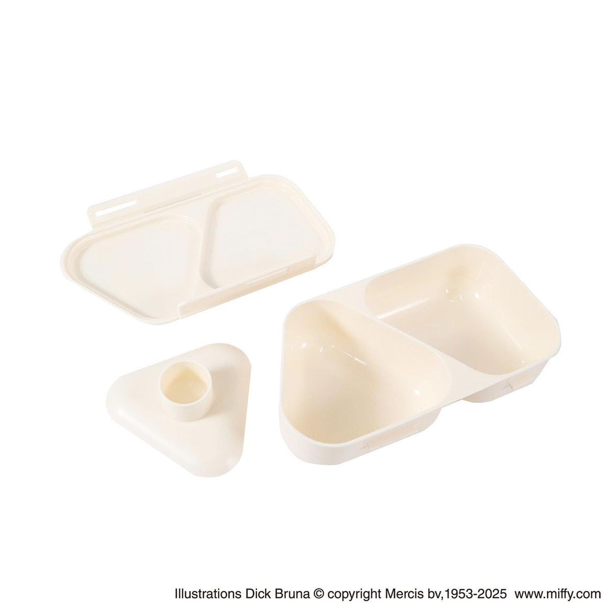 Kutsuwa Miffy Onigiri &amp; Side Dish Case 215ml and 250ml