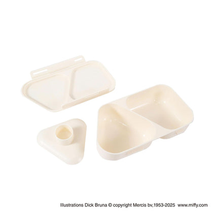Kutsuwa Miffy Onigiri &amp; Side Dish Case 215ml and 250ml