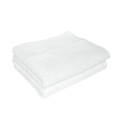Hayashi Face Towel Set of 2 Eco-Friendly Terra Color White 34x80cm