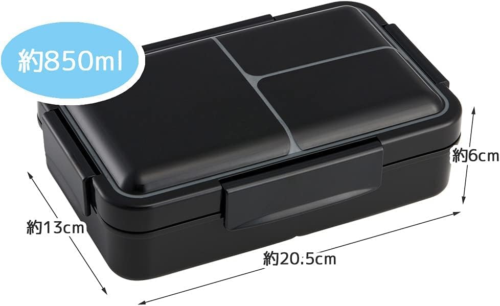 Skater Lunch Box for Men Leak-Proof Large Capacity 850ml