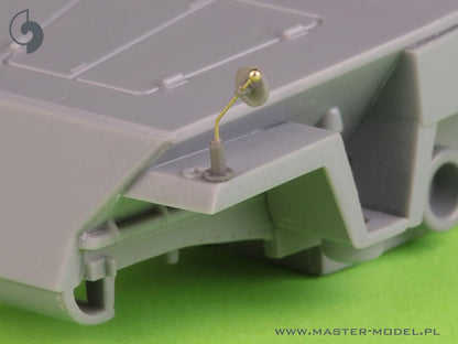 Master 1/72 Scale Model Width Pole Set for German Vehicles