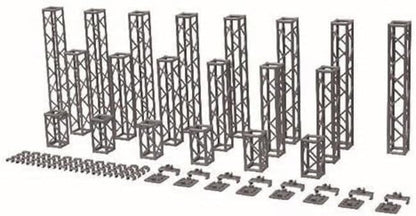 Hobby Base Premium Parts Collection Truss Set Silver Non-Scale Model Accessories
