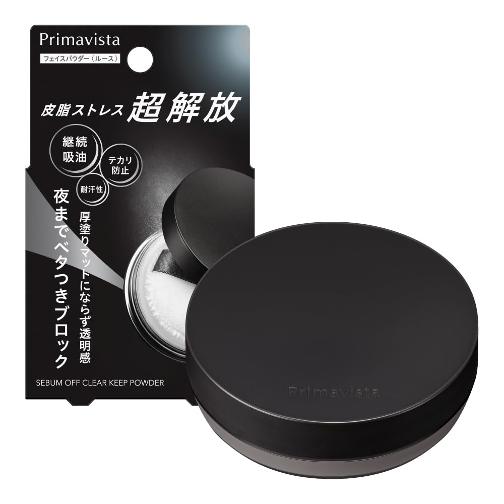 Primavista Sebum Off Clear Keep Powder 10g for Matte Finish