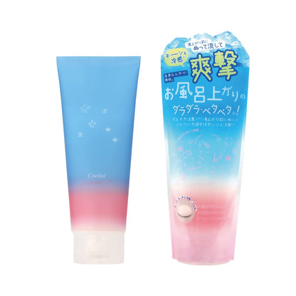 Coolist In-Bath Body Cooler Aqua Shampoo Scent for Post-Bath Refreshment