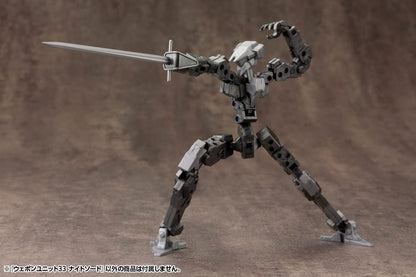 KOTOBUKIYA M.S.G Weapon Unit 33 Night Sword 89mm Model Kit