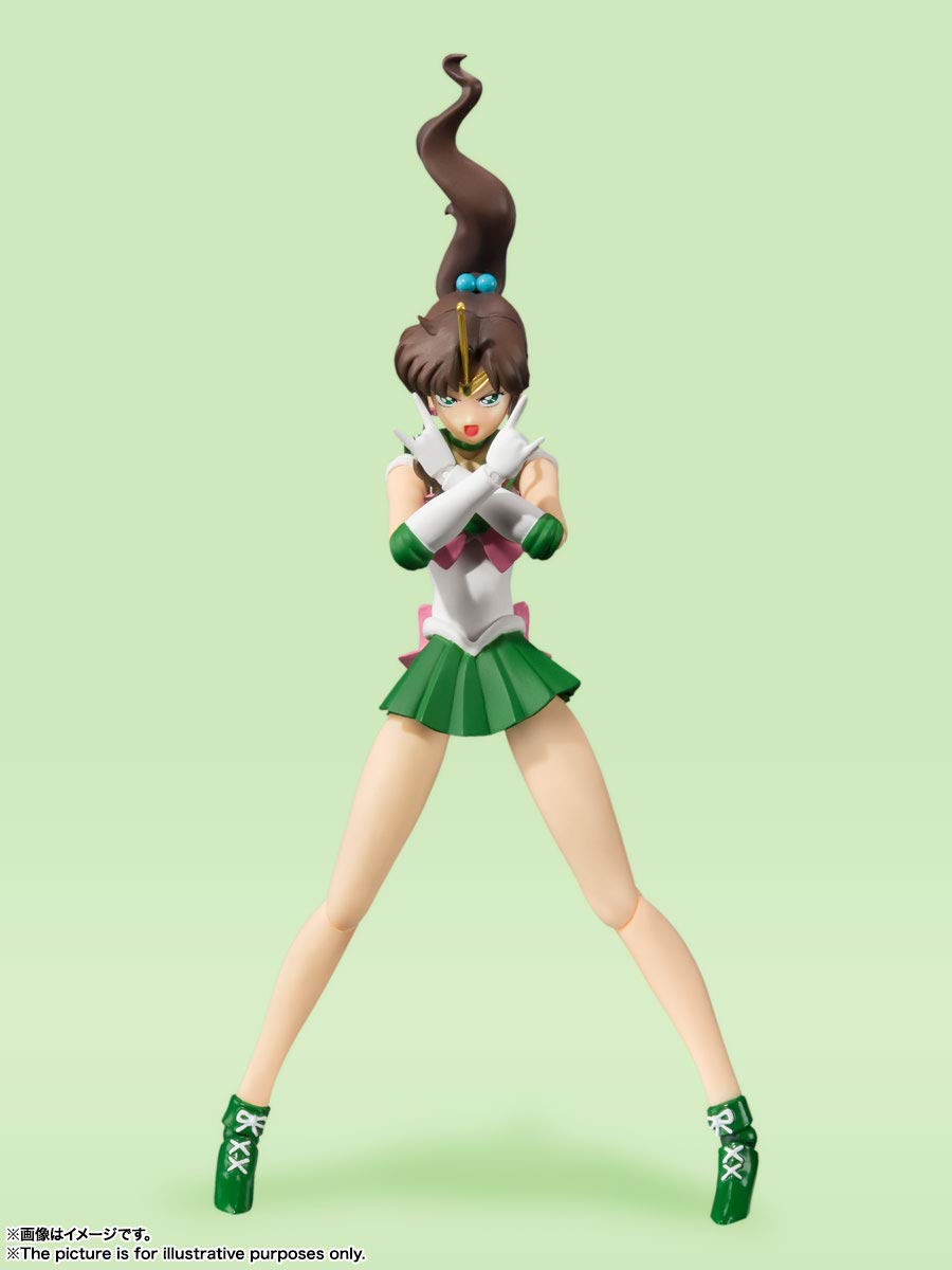 TAMASHII NATIONS Sailor Jupiter PVC Figure 150mm Animation Color Edition