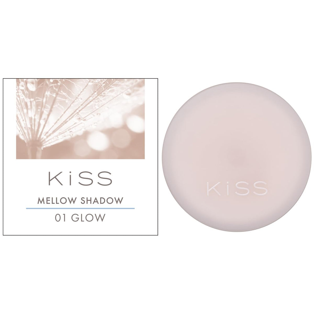 KiSS Mellow Shadow Cream Eye Color 5.3g with Dewy Finish