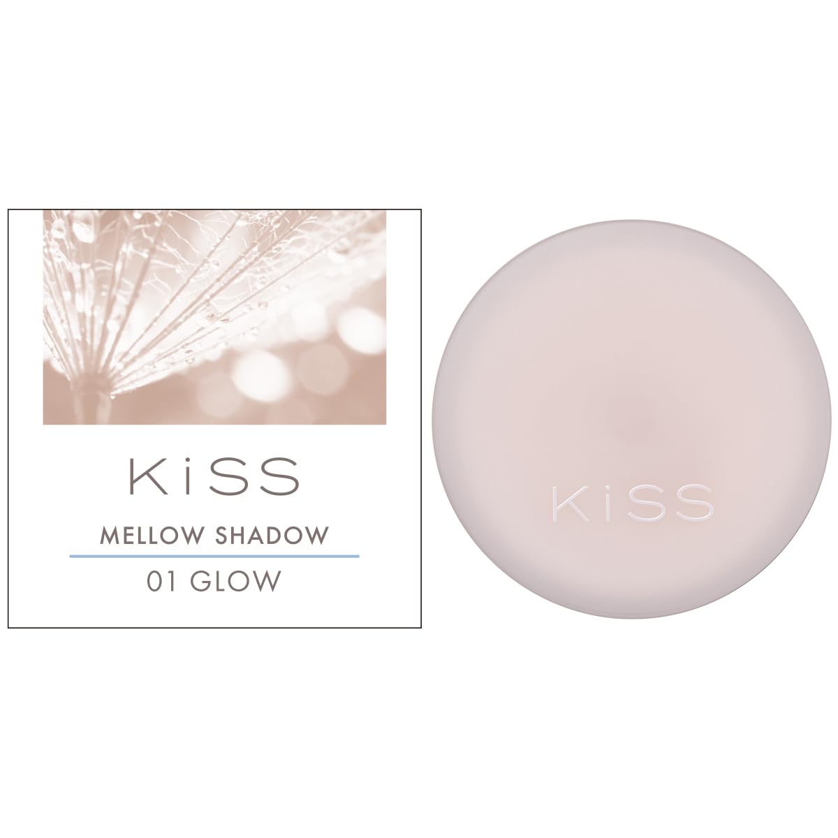 KiSS Mellow Shadow Cream Eye Color 5.3g with Dewy Finish
