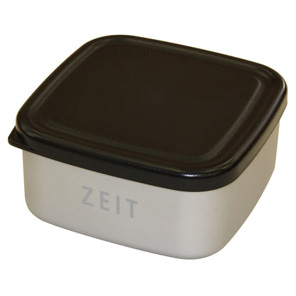 Mitani Bento Box Food Container Silver 350ml Japanese Craftsmanship