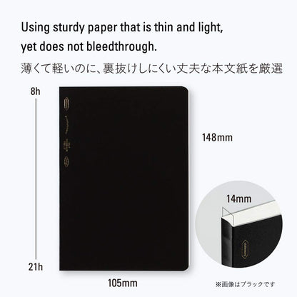 Nitoms STALOGY A6 Grid Notebook Red for Everyday Use