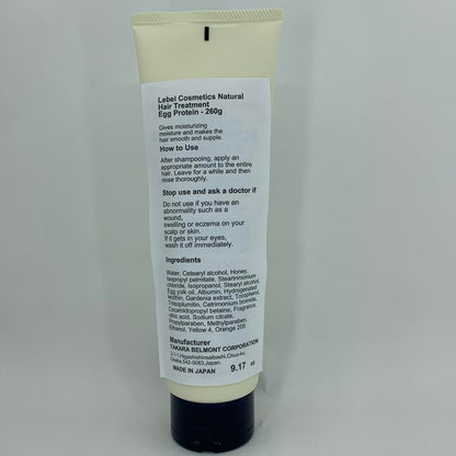 LebeL Natural Hair Treatment EP Egg Protein 260g for Healthy Shine