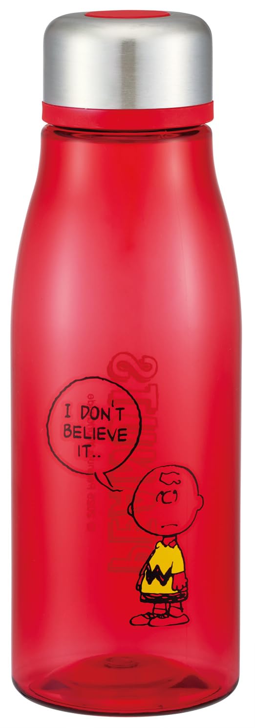 Skater Water Bottle with Infuser 500ml Featuring Snoopy Design